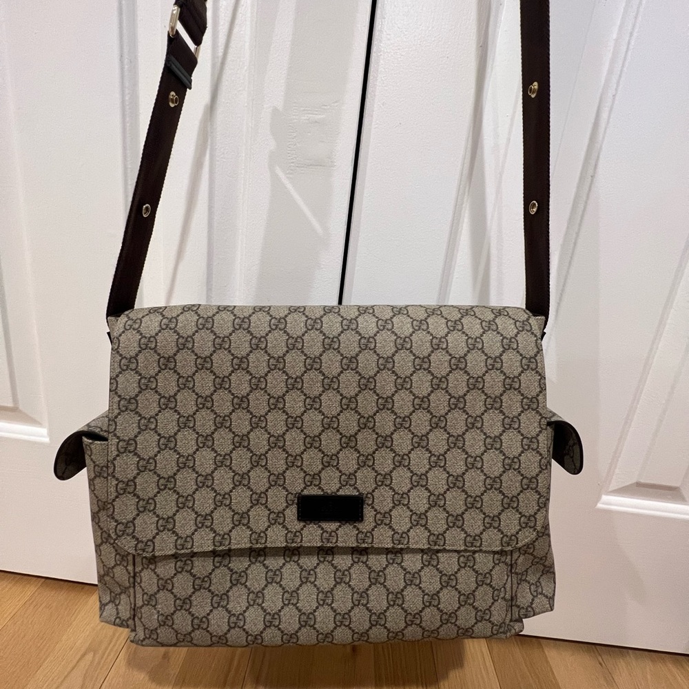 Gucci Ophidia printed coated-canvas diaper bag - Picture 3 of 3